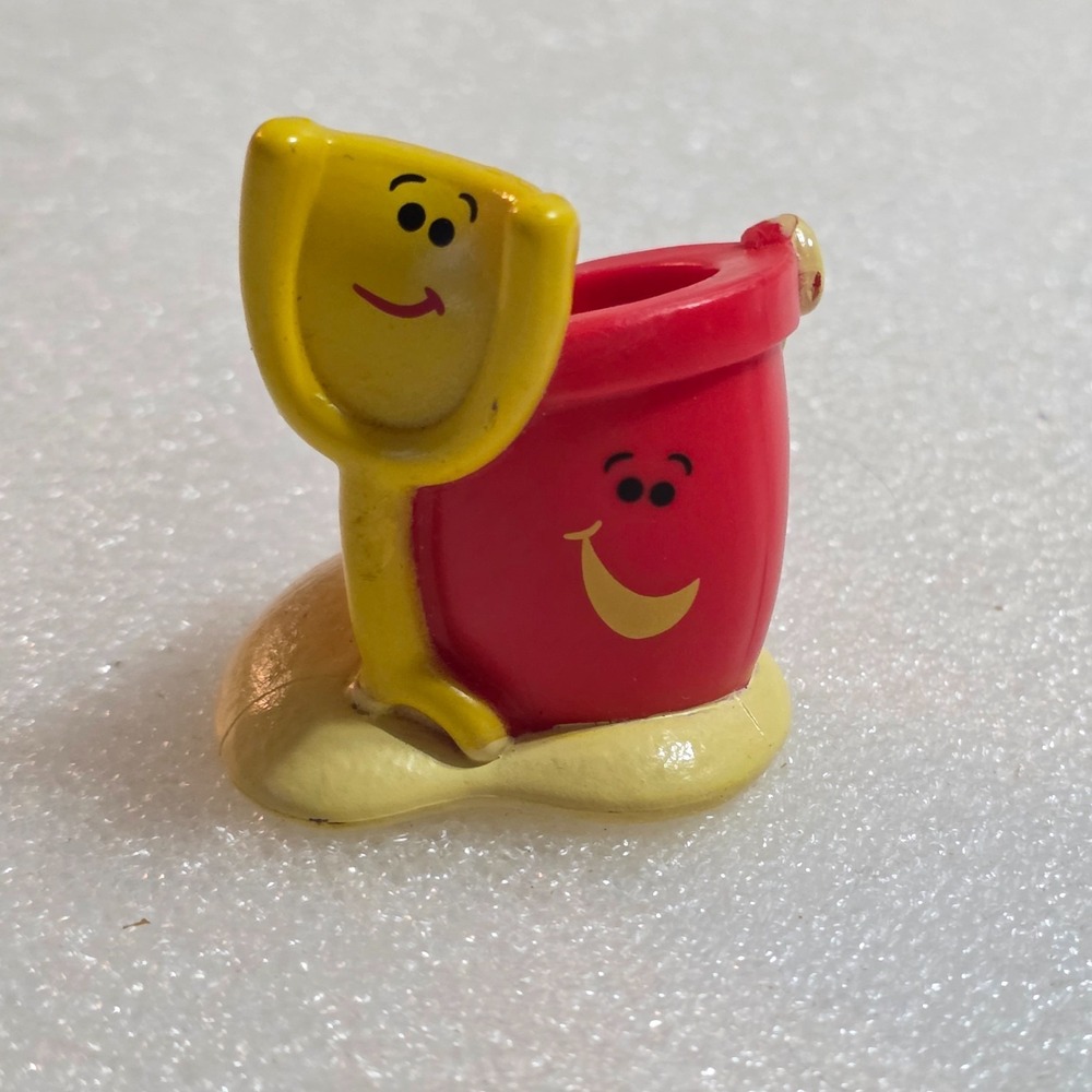 Just Play Viacom Blue's Clues Shovel and Pail Figure Cake Topper 2019 1.75"